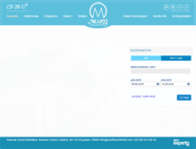 Tablet Screenshot of martibeachhotel.com